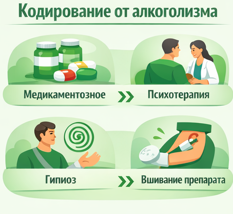 кодирование от алкоголизма в Чегеме Санати